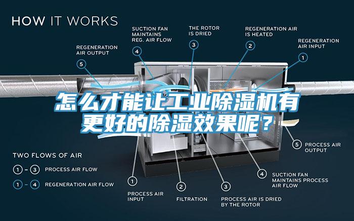 怎么才能讓工業(yè)除濕機(jī)有更好的除濕效果呢？