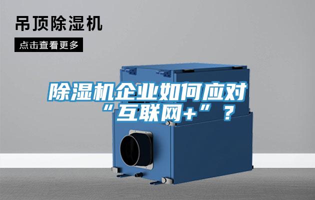 除濕機企業(yè)如何應(yīng)對“互聯(lián)網(wǎng)+”？
