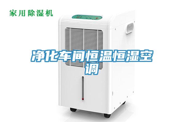 凈化車間恒溫恒濕空調(diào)