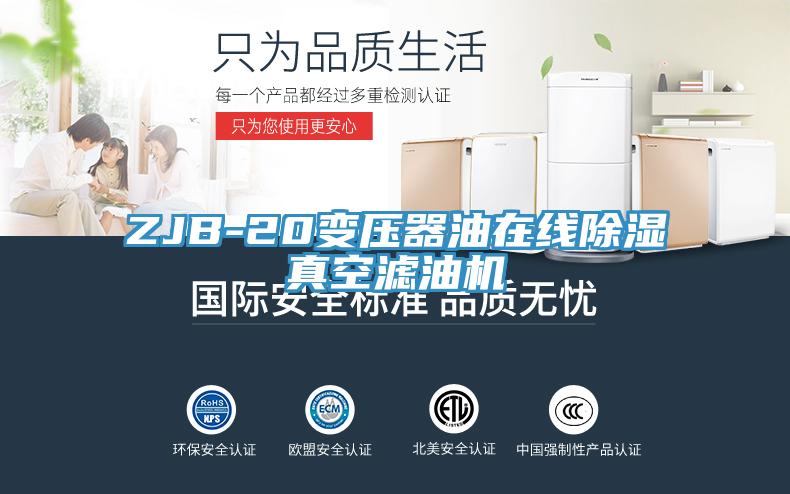 ZJB-20變壓器油在線除濕真空濾油機(jī)