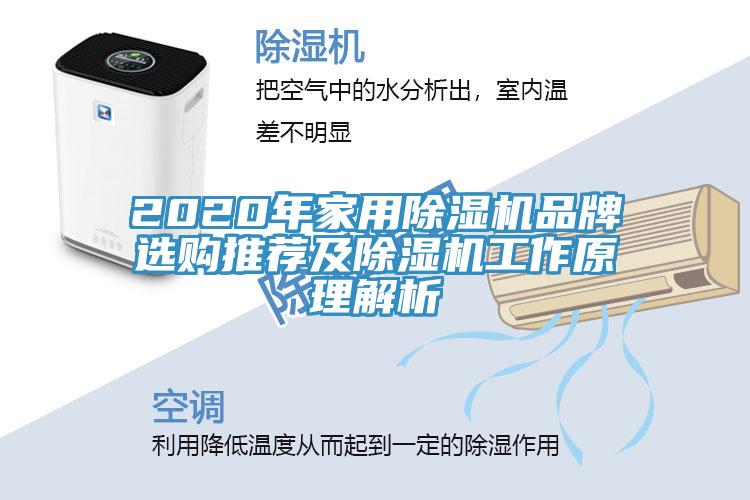2020年家用除濕機(jī)品牌選購(gòu)?fù)扑]及除濕機(jī)工作原理解析