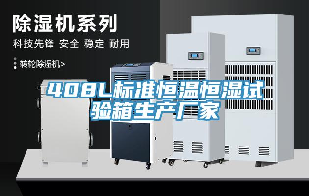 408L標準恒溫恒濕試驗箱生產(chǎn)廠家