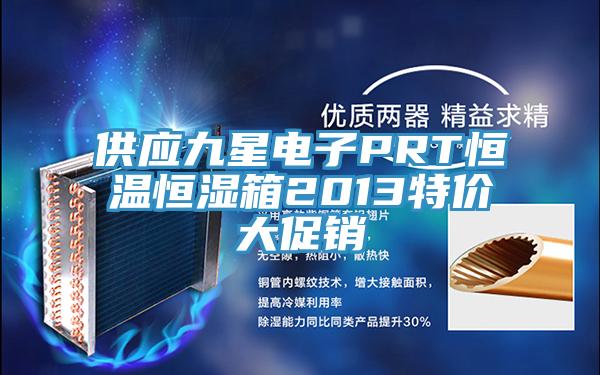 供應(yīng)九星電子PRT恒溫恒濕箱2013特價(jià)大促銷