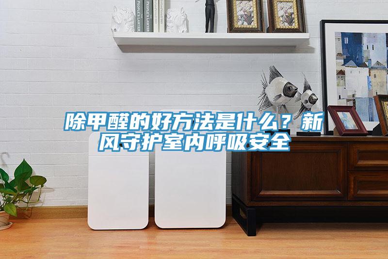 除甲醛的好方法是什么？新風(fēng)守護(hù)室內(nèi)呼吸安全