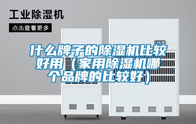 什么牌子的除濕機(jī)比較好用（家用除濕機(jī)哪個品牌的比較好）