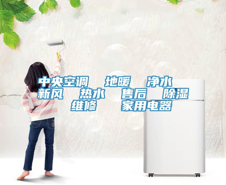 中央空調(diào)  地暖  凈水  新風(fēng)  熱水  售后  除濕  維修   家用電器
