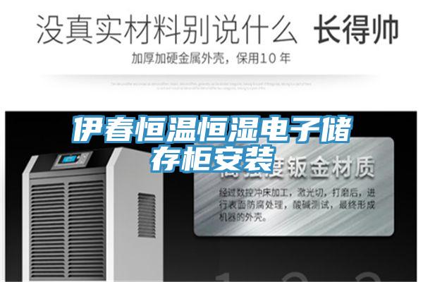伊春恒溫恒濕電子儲存柜安裝