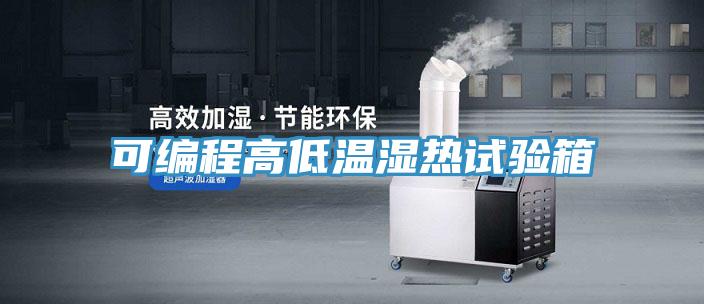 可編程高低溫濕熱試驗(yàn)箱