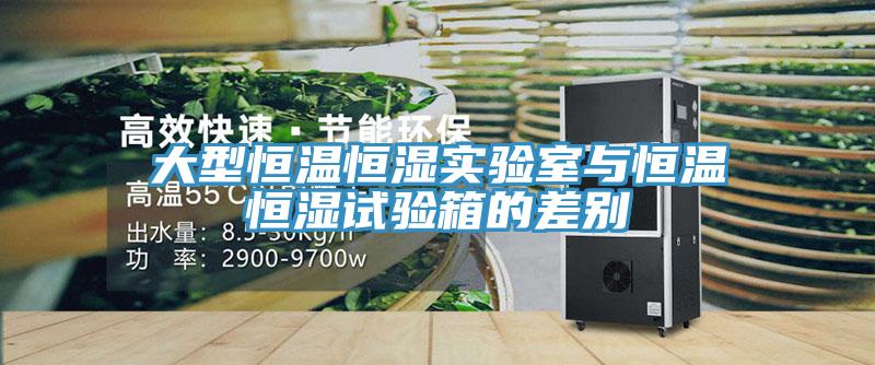 大型恒溫恒濕實(shí)驗(yàn)室與恒溫恒濕試驗(yàn)箱的差別