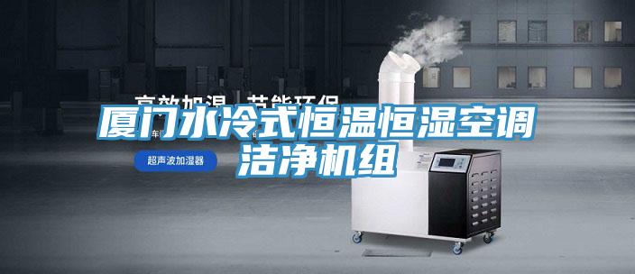廈門水冷式恒溫恒濕空調(diào)潔凈機(jī)組