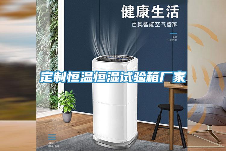 定制恒溫恒濕試驗箱廠家