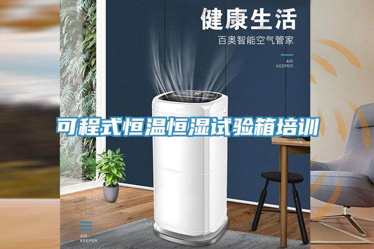 可程式恒溫恒濕試驗(yàn)箱培訓(xùn)