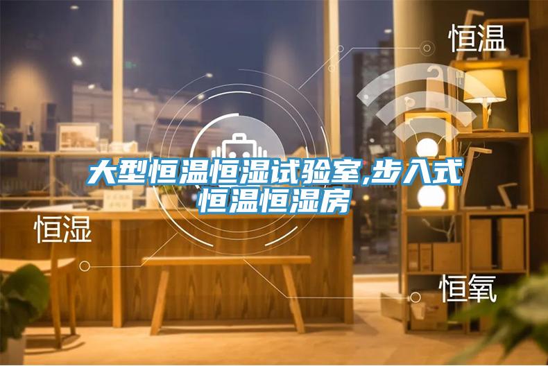 大型恒溫恒濕試驗(yàn)室,步入式恒溫恒濕房