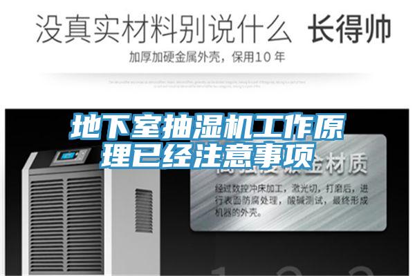 地下室抽濕機工作原理已經(jīng)注意事項