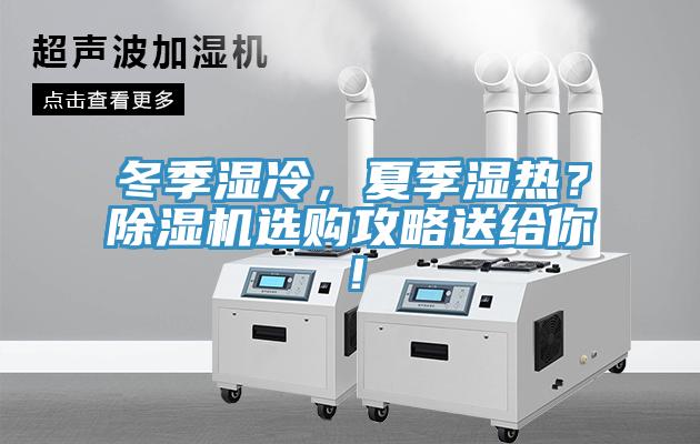 冬季濕冷，夏季濕熱？除濕機(jī)選購攻略送給你！