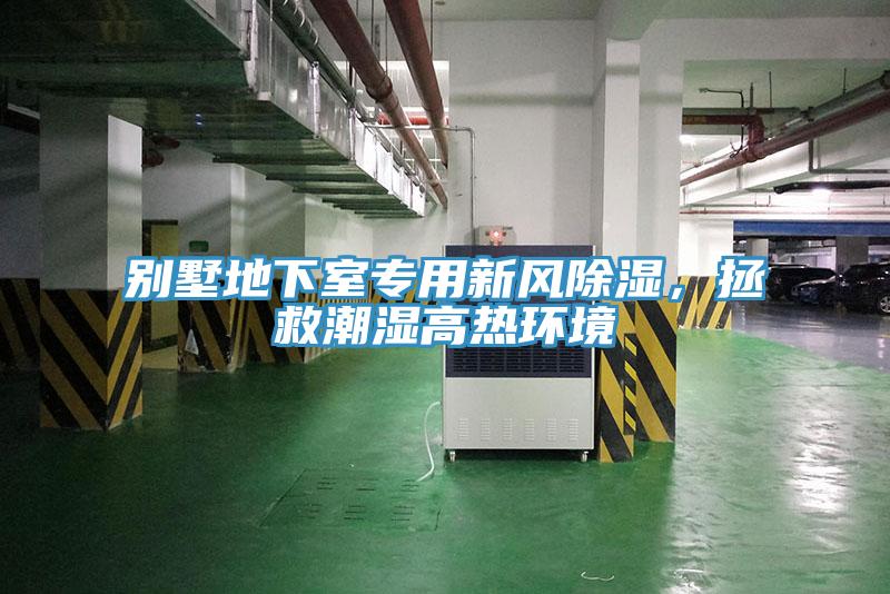 別墅地下室專用新風(fēng)除濕，拯救潮濕高熱環(huán)境