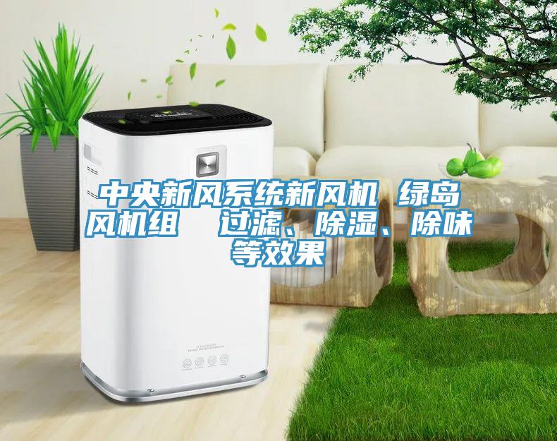中央新風(fēng)系統(tǒng)新風(fēng)機(jī) 綠島風(fēng)機(jī)組  過(guò)濾、除濕、除味等效果