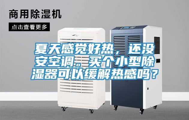夏天感覺好熱，還沒安空調(diào)。買個小型除濕器可以緩解熱感嗎？