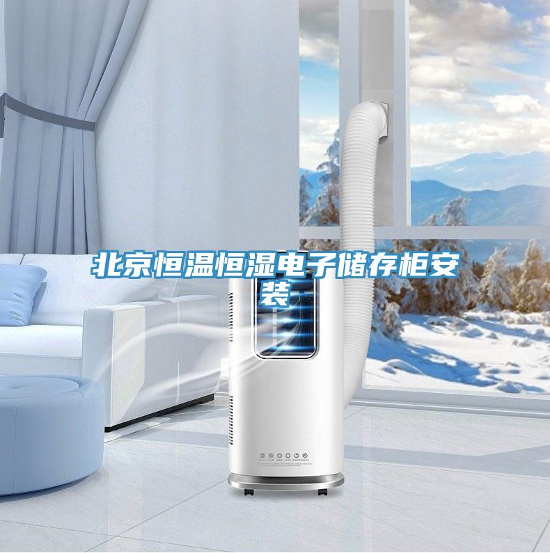 北京恒溫恒濕電子儲(chǔ)存柜安裝