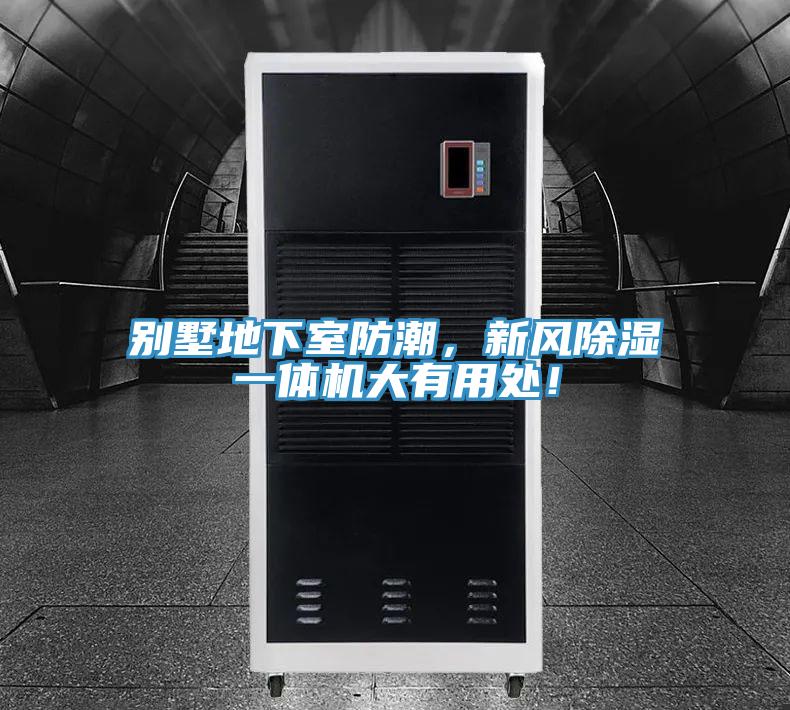 別墅地下室防潮，新風除濕一體機大有用處！