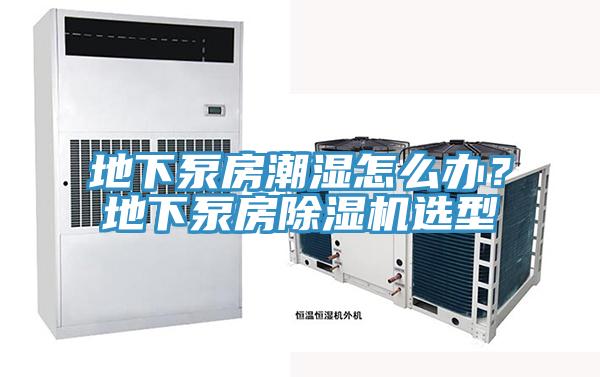 地下泵房潮濕怎么辦？地下泵房除濕機(jī)選型