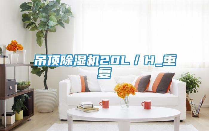 吊頂除濕機(jī)20L／H_重復(fù)