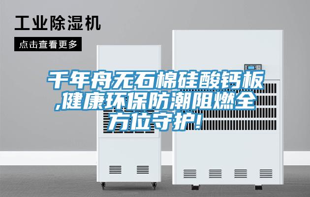 千年舟無(wú)石棉硅酸鈣板,健康環(huán)保防潮阻燃全方位守護(hù)!