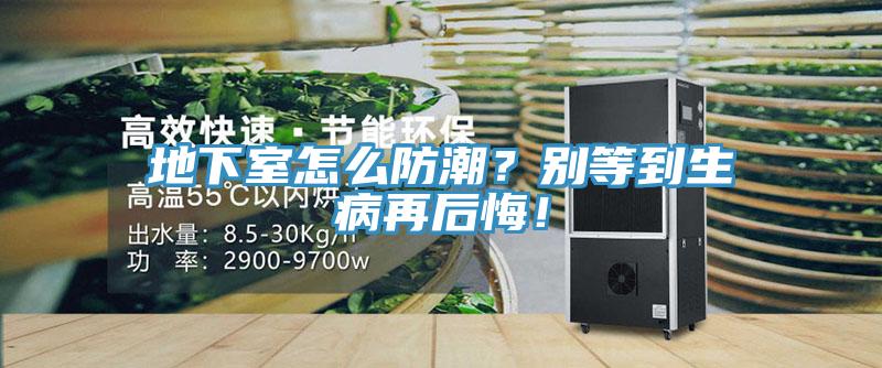 地下室怎么防潮？別等到生病再后悔！