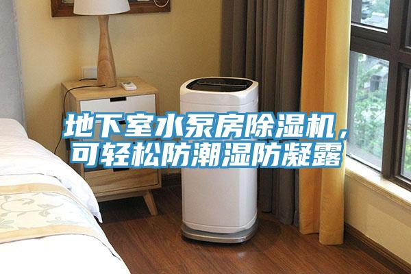地下室水泵房除濕機，可輕松防潮濕防凝露