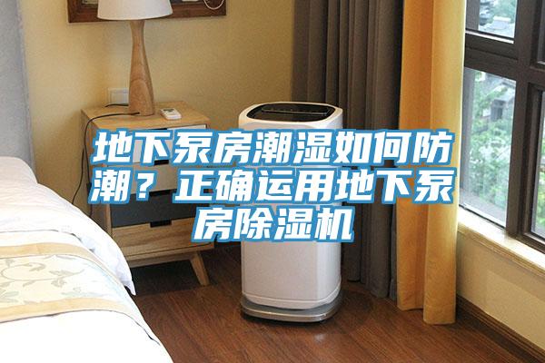 地下泵房潮濕如何防潮？正確運(yùn)用地下泵房除濕機(jī)