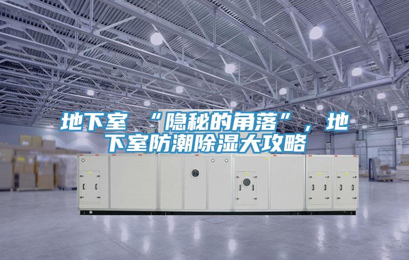 地下室≠“隱秘的角落”，地下室防潮除濕大攻略