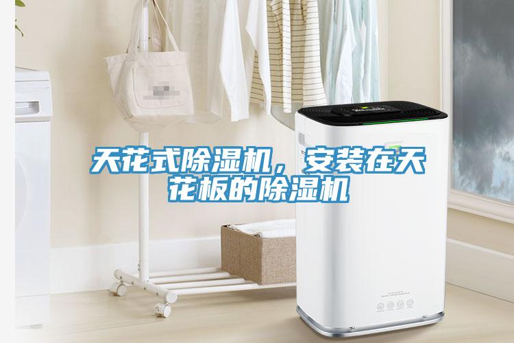 天花式除濕機，安裝在天花板的除濕機