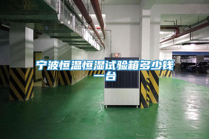 寧波恒溫恒濕試驗(yàn)箱多少錢(qián)一臺(tái)