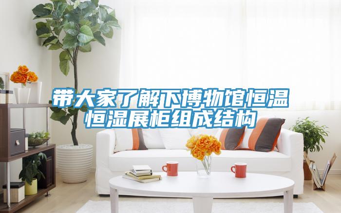 帶大家了解下博物館恒溫恒濕展柜組成結(jié)構(gòu)