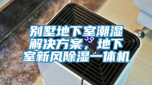 別墅地下室潮濕解決方案，地下室新風(fēng)除濕一體機