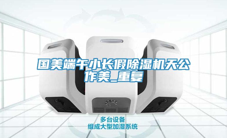國美端午小長(zhǎng)假除濕機(jī)天公作美_重復(fù)