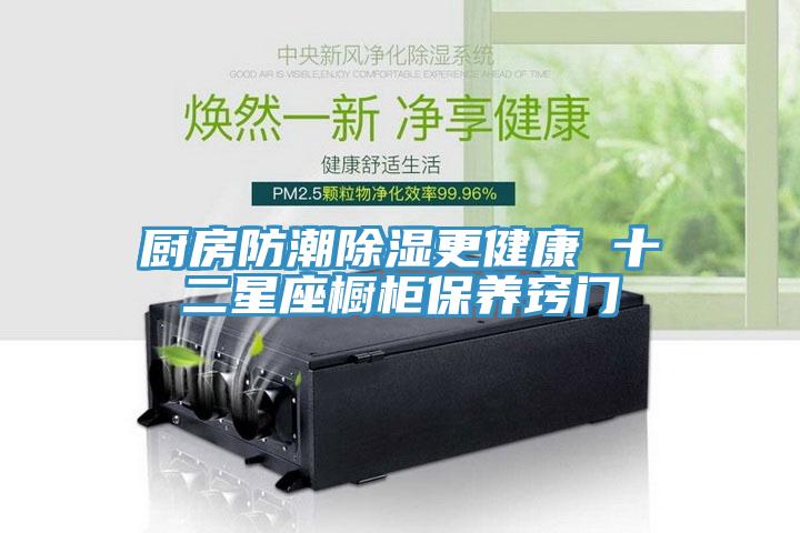 廚房防潮除濕更健康 十二星座櫥柜保養(yǎng)竅門