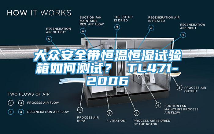 大眾安全帶恒溫恒濕試驗(yàn)箱如何測(cè)試？ TL471-2006