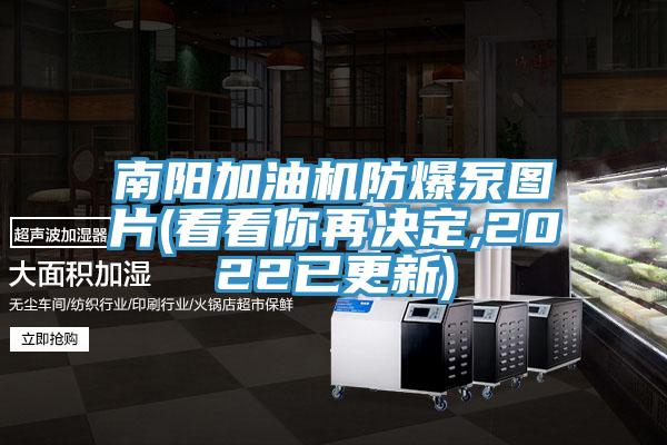 南陽加油機(jī)防爆泵圖片(看看你再決定,2022已更新)