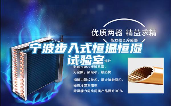 寧波步入式恒溫恒濕試驗(yàn)室