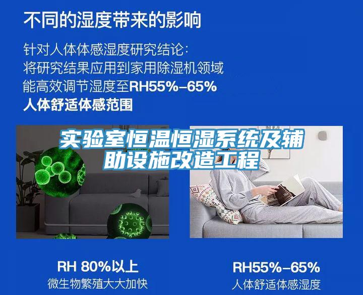 實(shí)驗(yàn)室恒溫恒濕系統(tǒng)及輔助設(shè)施改造工程