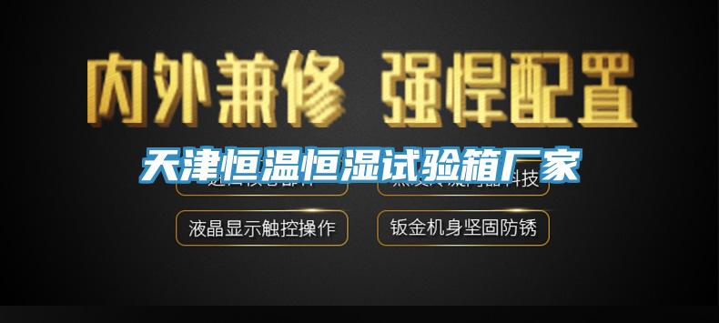 天津恒溫恒濕試驗(yàn)箱廠家