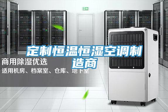 定制恒溫恒濕空調制造商