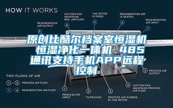原創(chuàng)比酷爾檔案室恒濕機(jī) 恒濕凈化一體機(jī) 485通訊支持手機(jī)APP遠(yuǎn)程控制