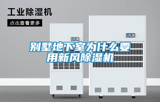 別墅地下室為什么要用新風(fēng)除濕機(jī)