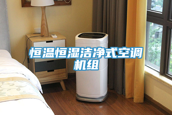 恒溫恒濕潔凈式空調(diào)機(jī)組