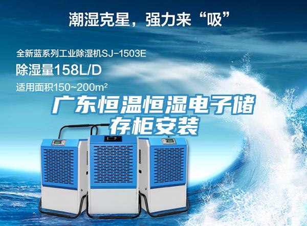 廣東恒溫恒濕電子儲存柜安裝