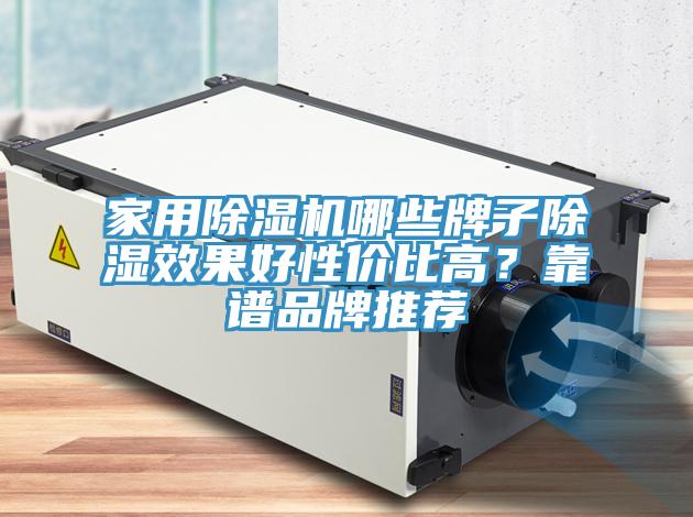 家用除濕機哪些牌子除濕效果好性價比高？靠譜品牌推薦