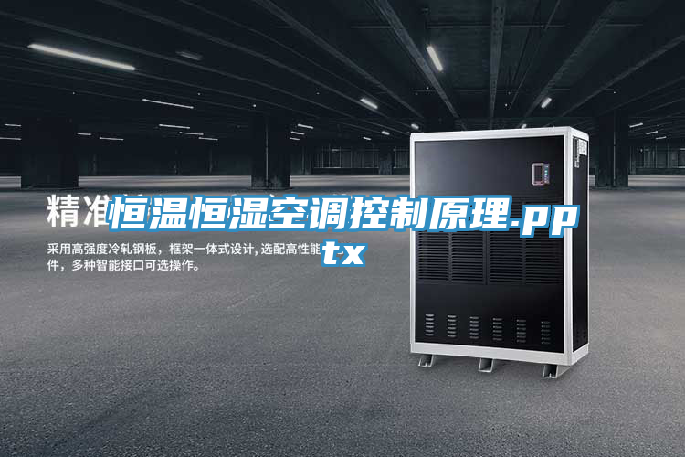 恒溫恒濕空調控制原理.pptx