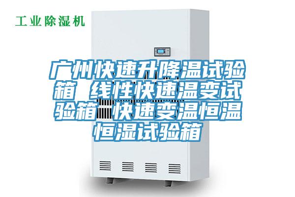 廣州快速升降溫試驗(yàn)箱 線性快速溫變?cè)囼?yàn)箱 快速變溫恒溫恒濕試驗(yàn)箱